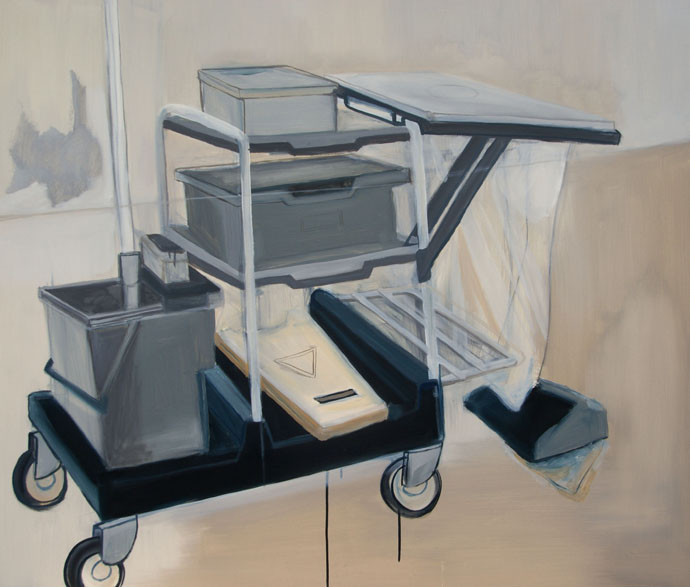 06_At the airport, oil on canvas, 95x110, 2011.jpg