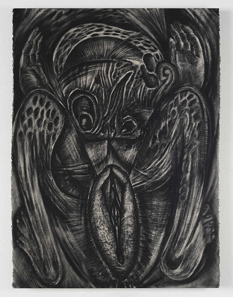 6.장파_Studies for the Baubo series_Charcoal on paper_76 x 56cm_2019.jpg