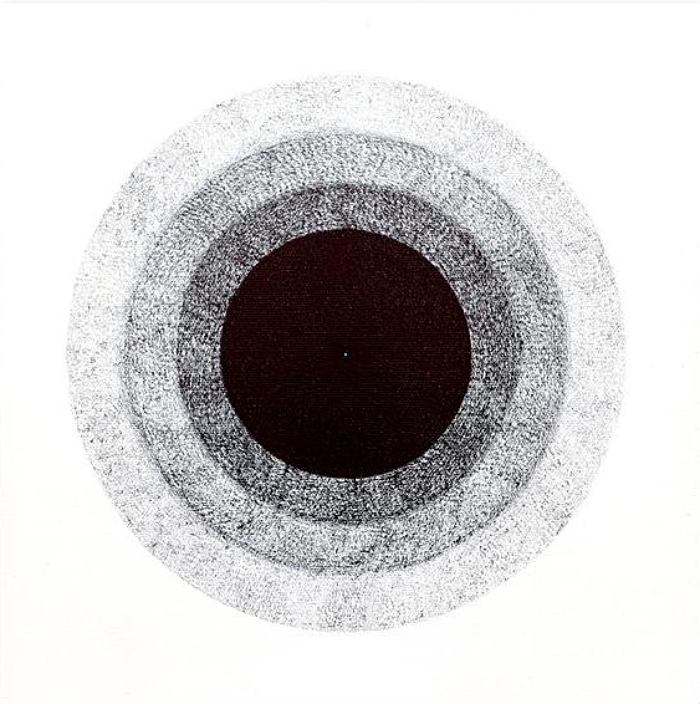 n보영_이상한 (지)점 29.5x29.5cm Ballpoint-pen on Canvas 2023.png