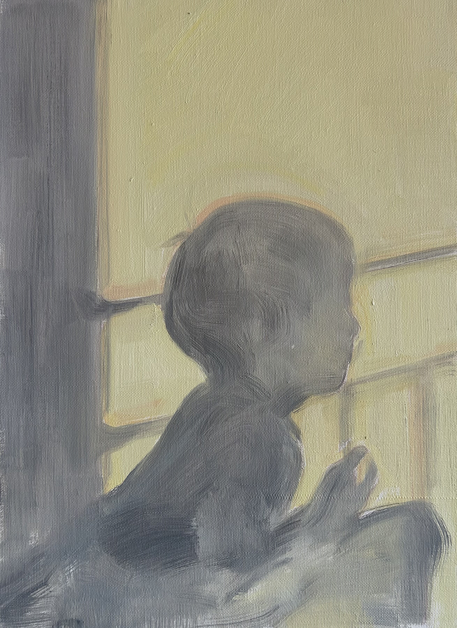5.Yellow RoomⅠ_45.5×33.4cm_oil on canvas_2025.jpeg