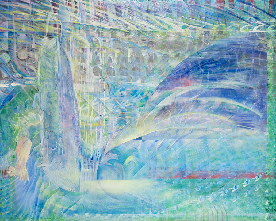900_최영빈_감은눈의나팔 Closed_Eyes_with_Trumpet_2025,캔버스에아크릴,유채,181.8x227.3cm.jpg