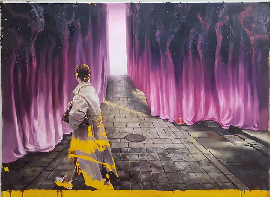 900_기억구멍, 2026. Acrylic and oil on canvas, 120×164cm.jpg