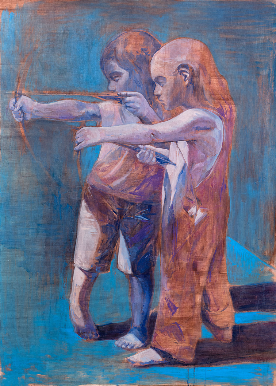 900_악의없는 겨냥_100x130cm_oil on canvas_2025.jpg